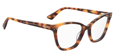 Premium Women Moschino Eyeglasses: Mos595 - Havana 2(2) - SpecSMART Eye Clinic (Diagonal View)